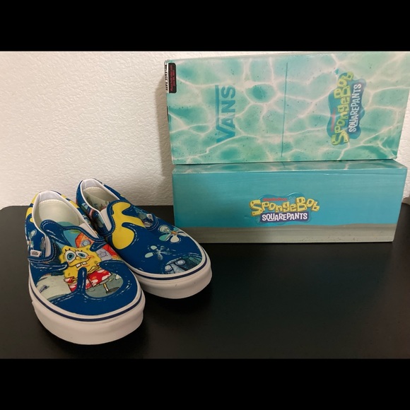 New Host Pick New Mens SpongeBob Vans Collaboration Size 10 11.5 Sneakers Shoes - Picture 15 of 16
